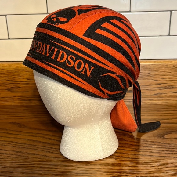 Harley-Davidson Other - Harley Davidson Skull Cap Doo Rag Headwrap Bandana Willie G Lightweight